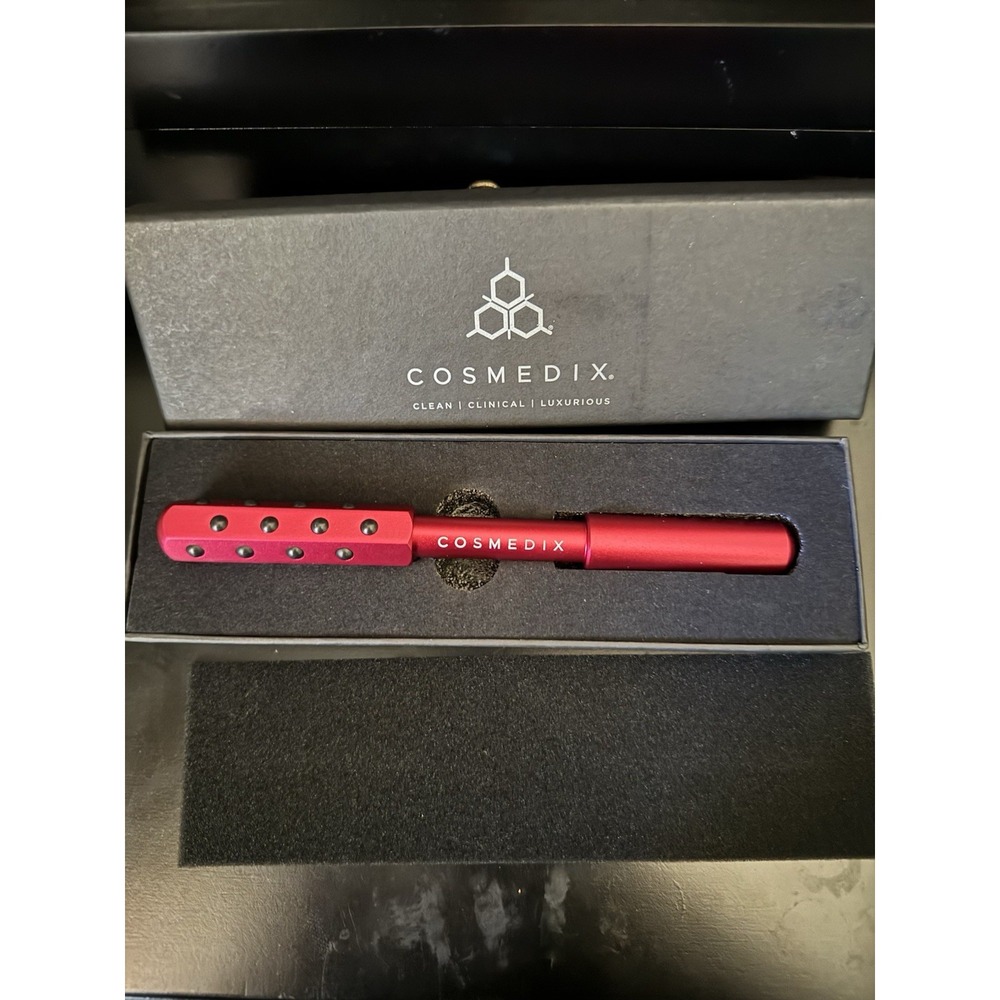 Cosmedix Luxury Clinical Anti Aging Face Body Massager Beauty Roller Uplift- NIB